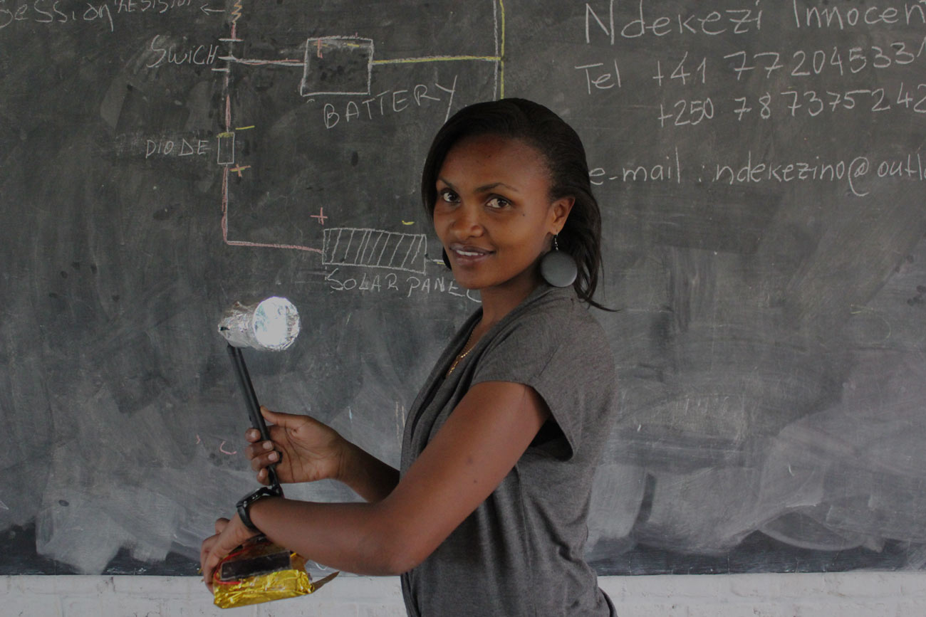 A homemade solar lamp for developing countries : R&D